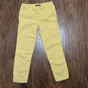 Level 99 Cropped Yellow Pants